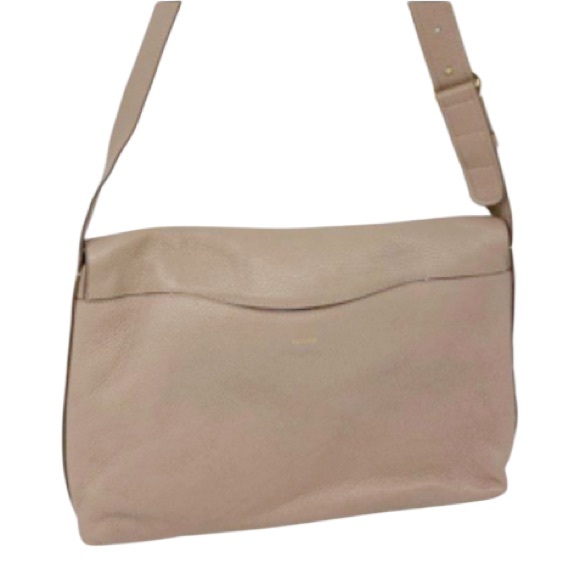 Cuyana Messenger Shoulder Bag Tan Leather Crossbody Bag Business Career - Picture 6 of 11